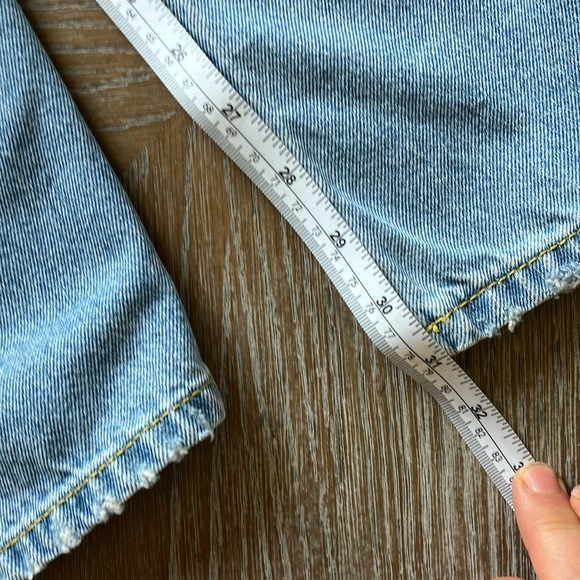 NWT Etica Stanton High Rise Wide Leg Jeans – Arctic Wash, Relaxed Fit, Size 30 - Picture 7 of 13